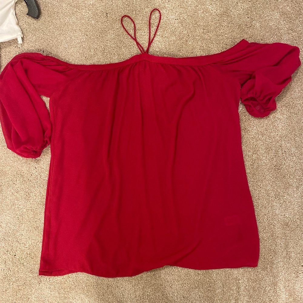 Off the shoulder blouse